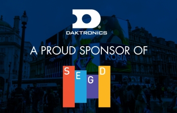 Daktronics Continues Enduring Support of SEGD as 2018 Platinum Partner Daktronics Continues Enduring Support of SEGD as 2018 Platinum Partner